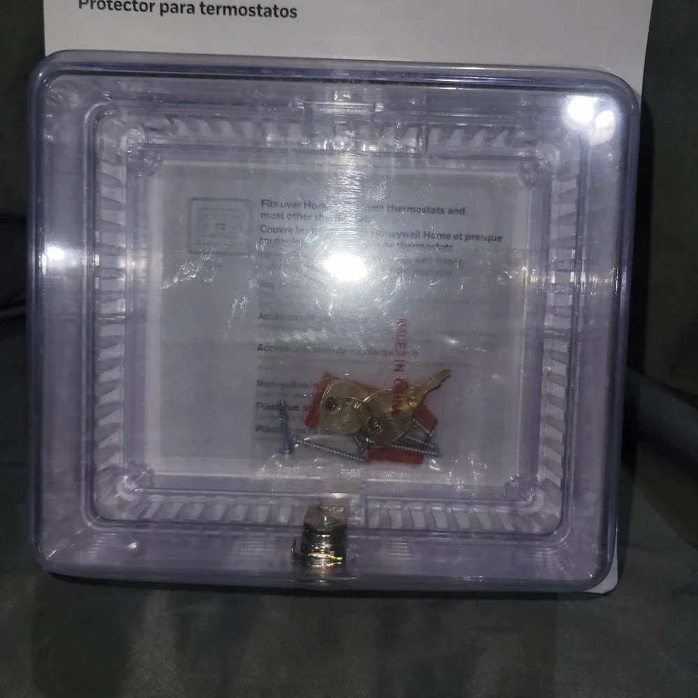 Honeywell CG511A Thermostat Guard Lock Box Protection With Key 9.06